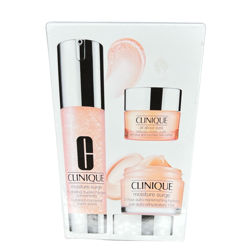 Clinique moisture surge ultra hydration face care set